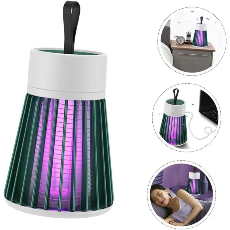 Lâmpada Elétrica Decorativa Anti-Mosquitos – Armadilha Portátil USB